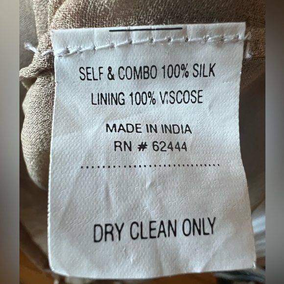 Nicole Miller | Bronze Sequin Silk Shift Mini Dress - Picture 7 of 7